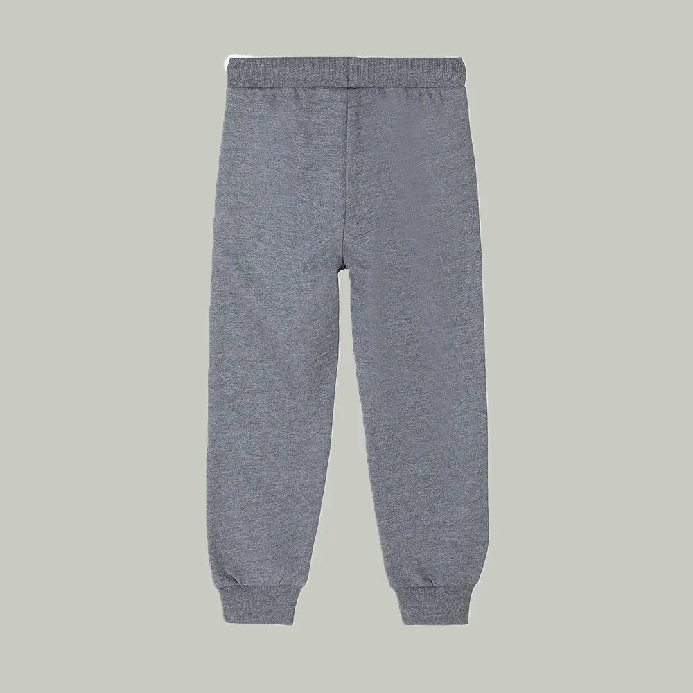 5.10.15 Discover More White Cord Dark Grey Light Fleece Trouser 12724