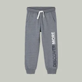 5.10.15 Discover More White Cord Dark Grey Light Fleece Trouser 12724
