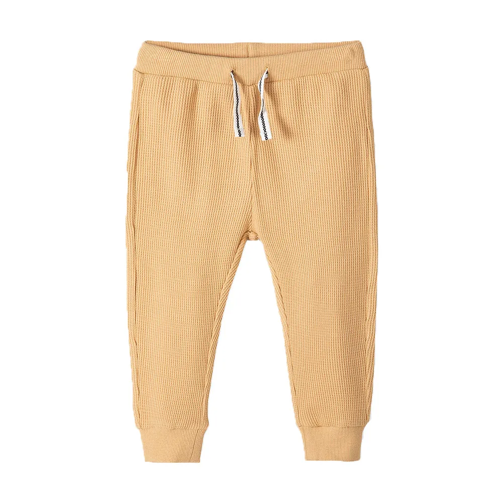 5.10.15  Dotted Knit Fabric Black and White Cord Skin Trouser 12738