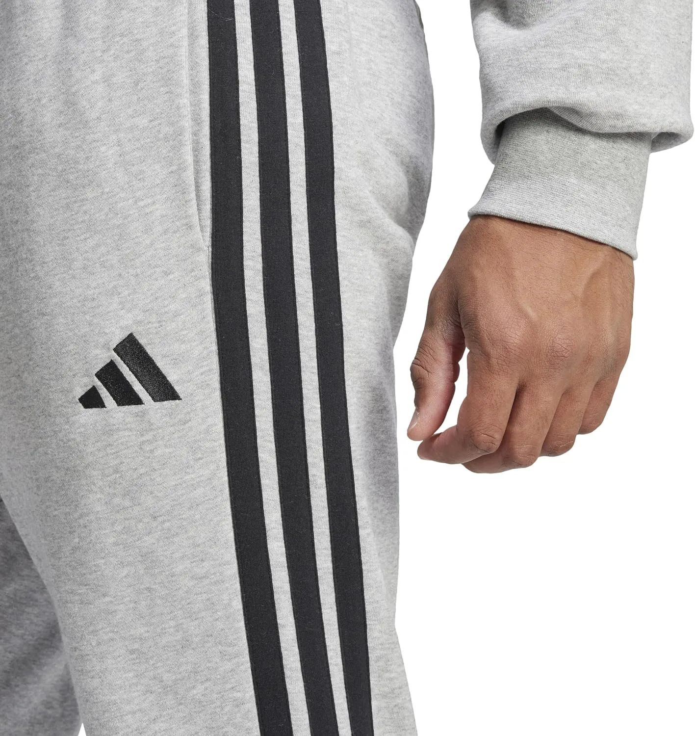 adidas Men's Essentials 3-Stripes French Terry Pants