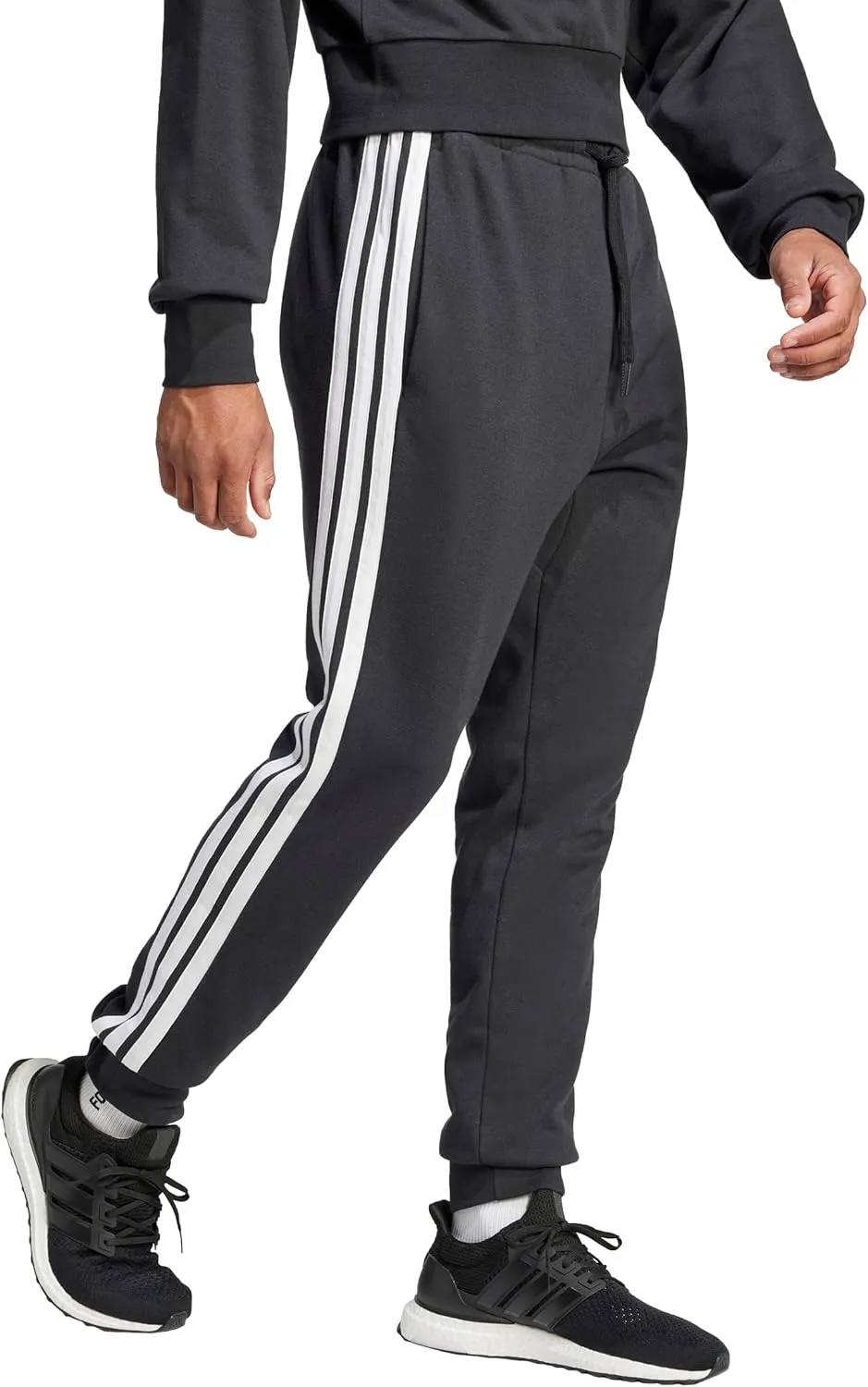 adidas Men's Essentials 3-Stripes French Terry Pants