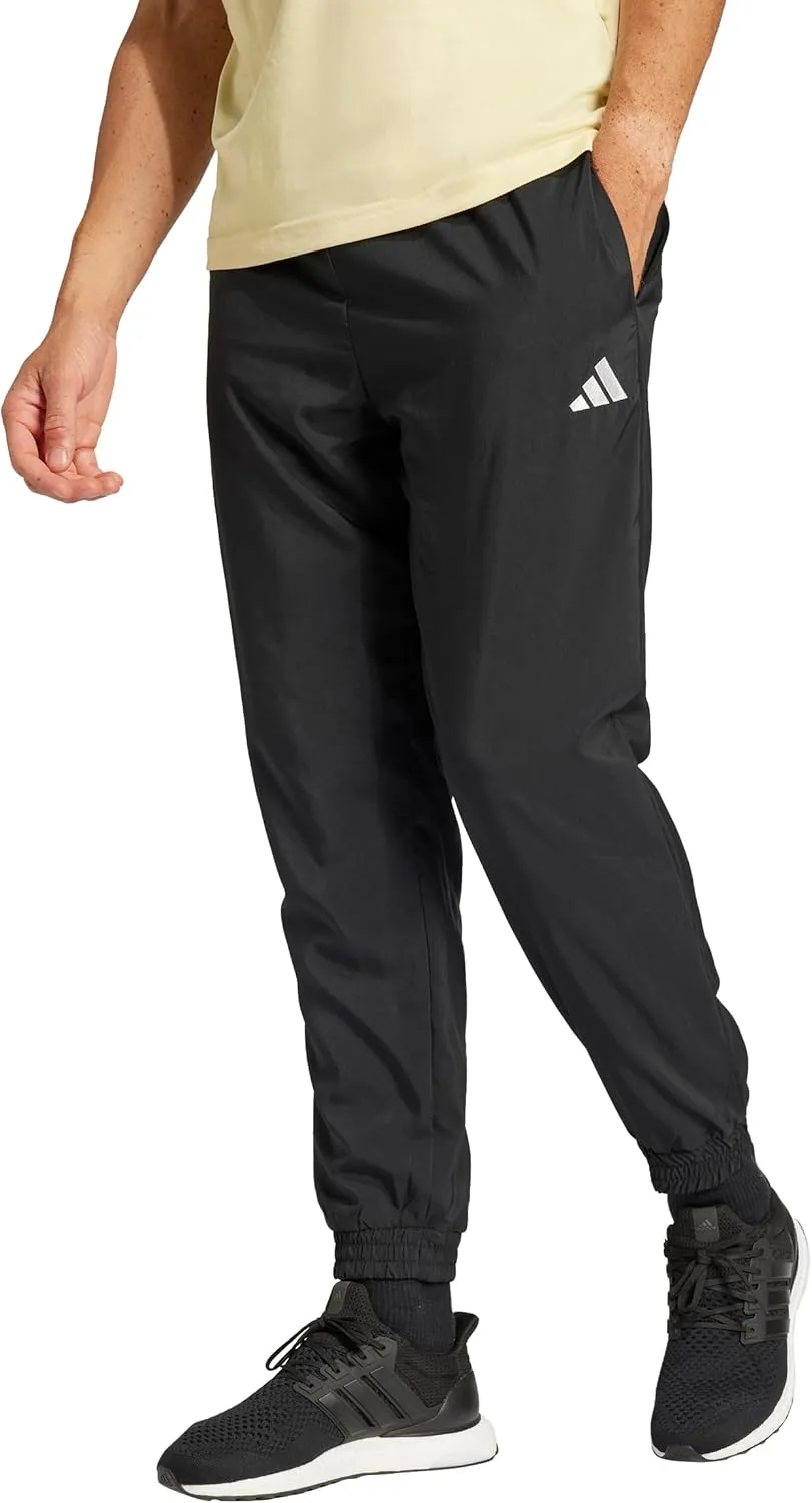 adidas Men's Essentials Small Logo Elasticated Stanford Pants