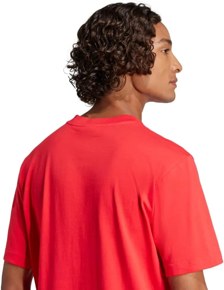 adidas Men's Essentials Small Logo Single Jersey T-Shirt