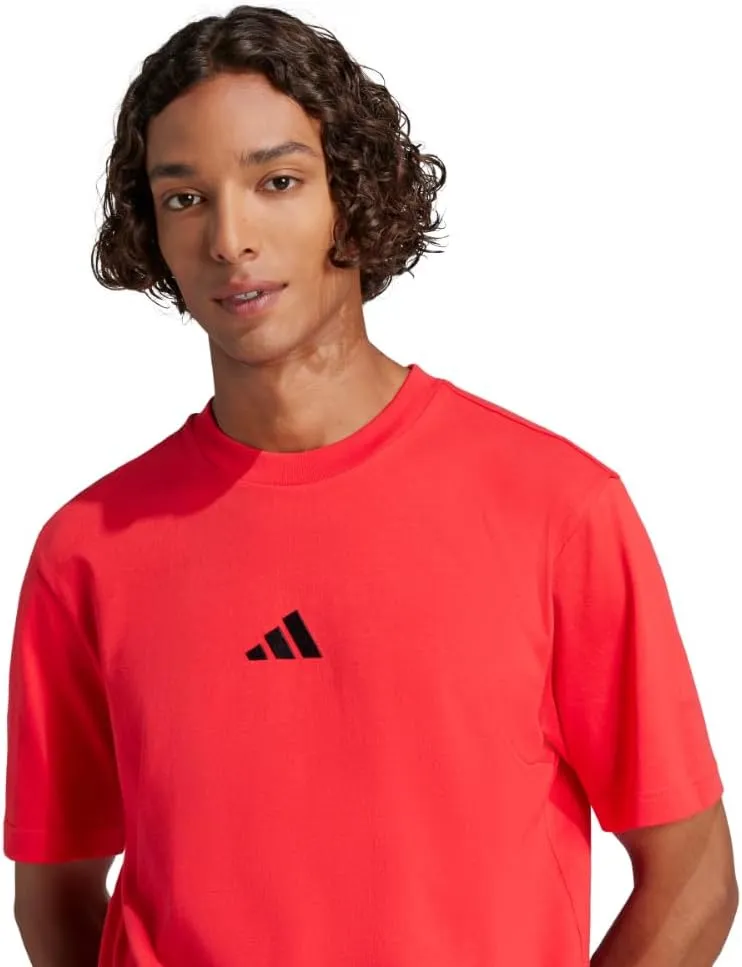 adidas Men's Essentials Small Logo Single Jersey T-Shirt