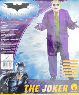 Adult Joker Costume - Size Medium