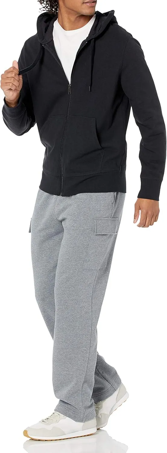 Amazon Essentials Men's Lightweight French Terry Full-Zip Hoodie