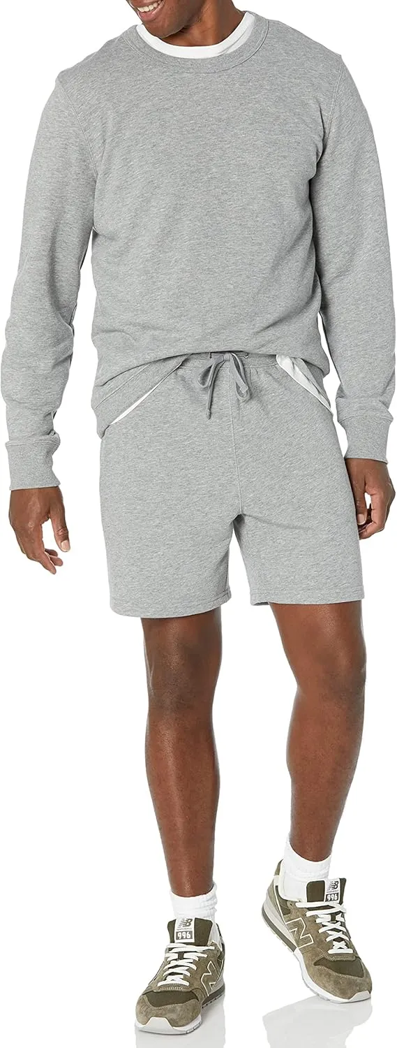 Amazon Essentials Men's Lightweight French Terry Short (Available in Big & Tall)