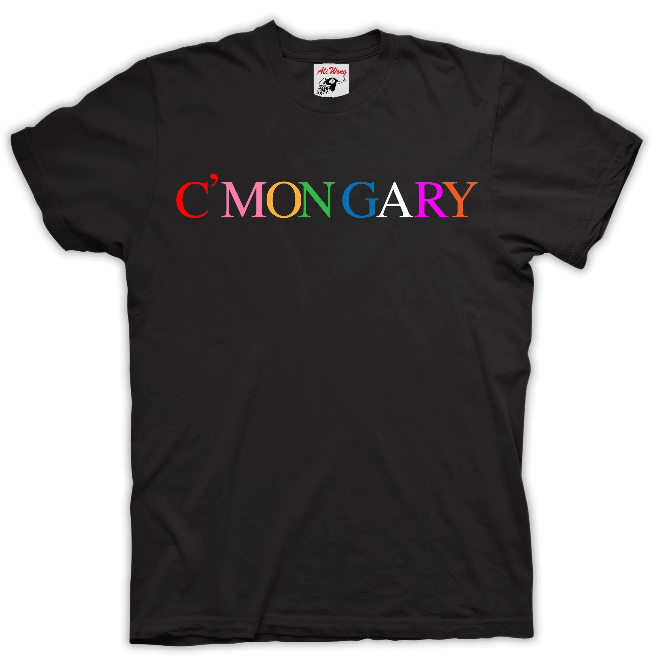 C'mon Gary Black Tee