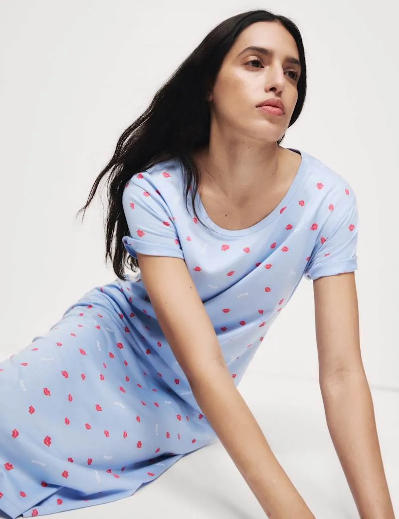 Cotton Modal Kiss Nightdress