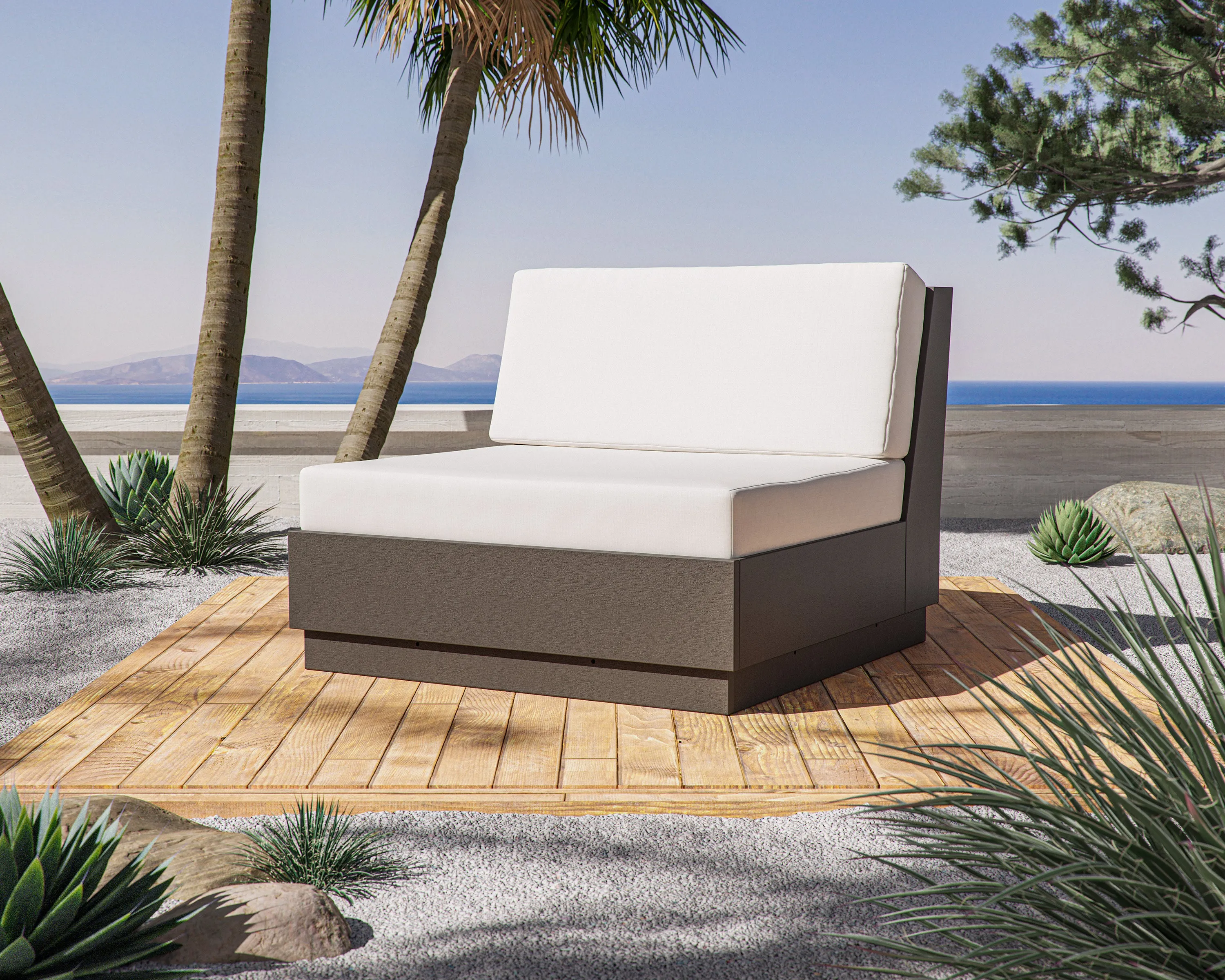 Elevate Modular Armless Chair