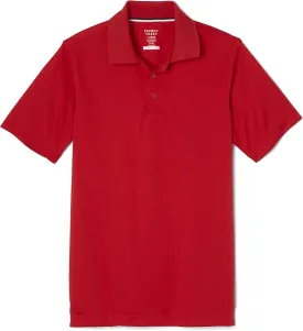 French Toast Boys' Moisture Wicking Performance Sport Polo Short Sleeve Shirt