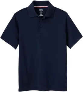 French Toast Boys' Moisture Wicking Performance Sport Polo Short Sleeve Shirt