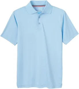 French Toast Boys' Moisture Wicking Performance Sport Polo Short Sleeve Shirt