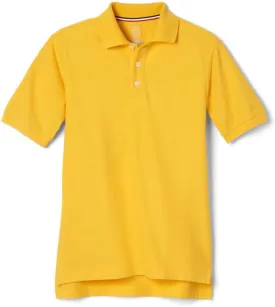 French Toast Men's Short Sleeve Pique Polo T-Shirt
