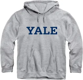 Hooded Sweatshirt, Unisex, Essential Logo, Premium Grey Heavyweight Cotton