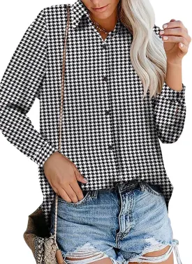 Magritta Long Sleeve Shirts for Women Fashion Button Down Blouse Tops