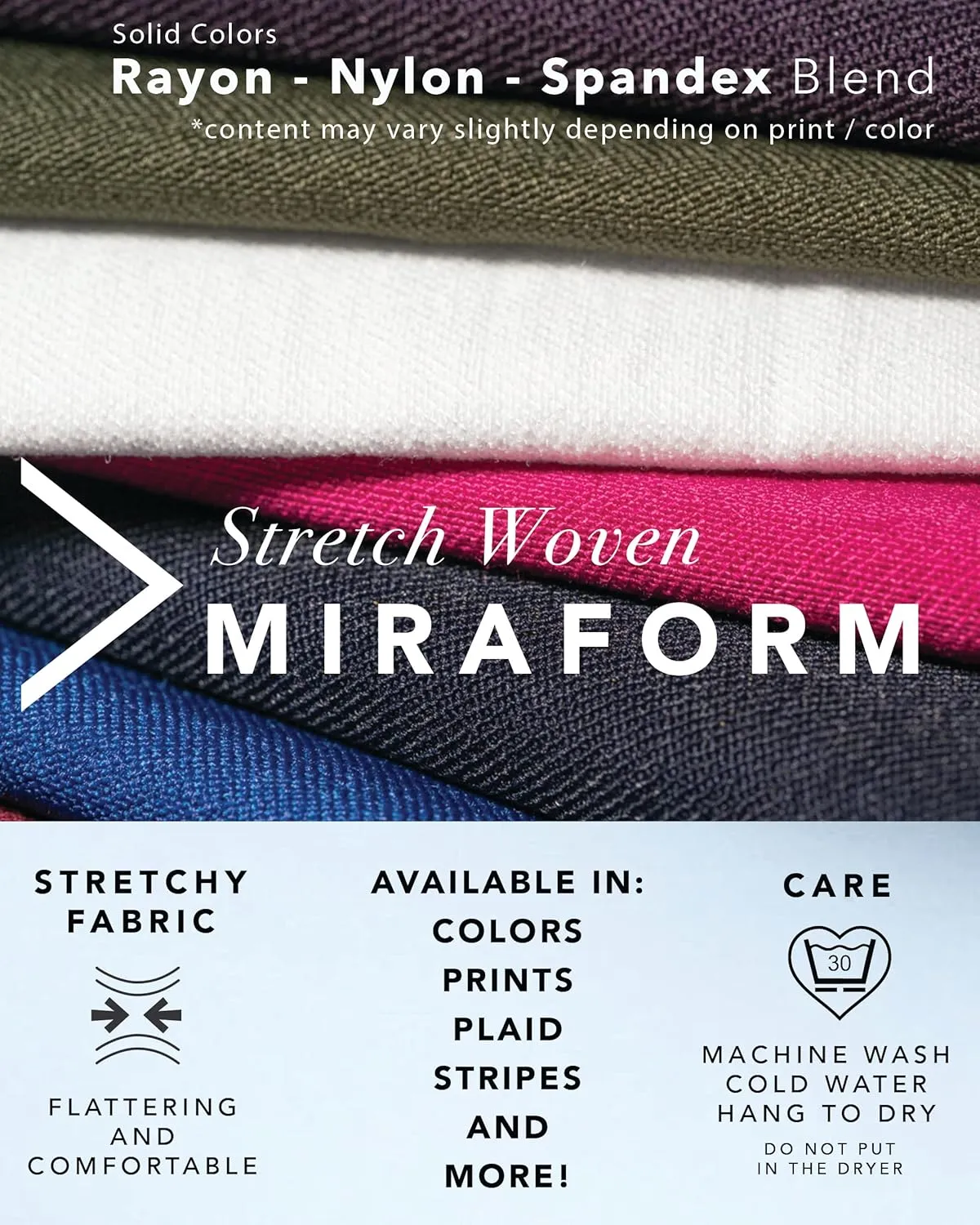 Rekucci Curvy Woman Ease into Comfort Plus Size Capri w/Tummy Control