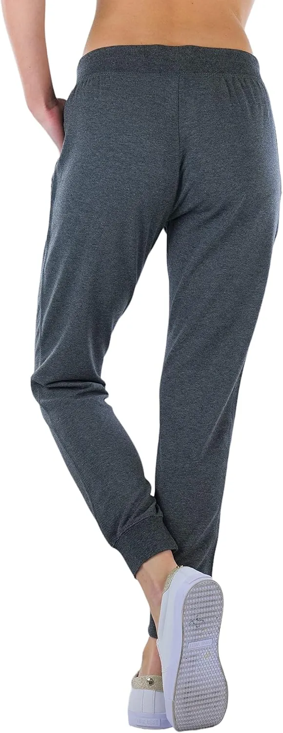 ToBeInStyle Women's Solid Print French Terry Jogger Pants