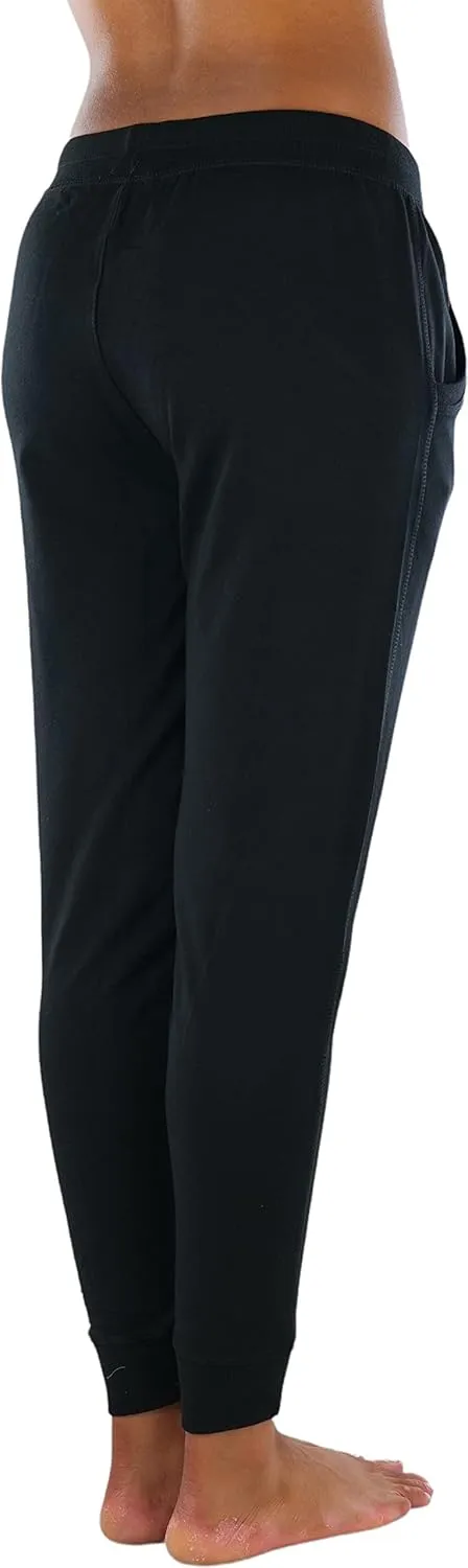 ToBeInStyle Women's Solid Print French Terry Jogger Pants